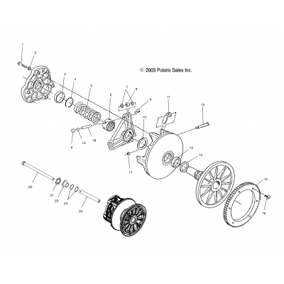 Drive Clutch /Bsa (4988678867B11)