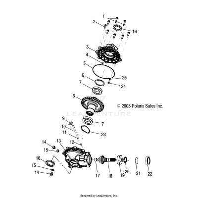 HOUSING, REAR - A06CD32AA/AB/AC (4999201699920169C07)
