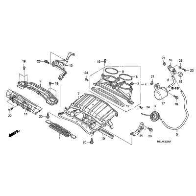 AIR INTAKE DUCT / SOLENOID VALVE (2)