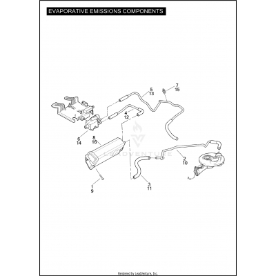 EVAPORATIVE EMISSIONS COMPONENTS