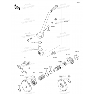 Kickstarter Mechanism