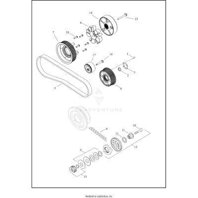 BELT, CHAIN AND SPROCKETS