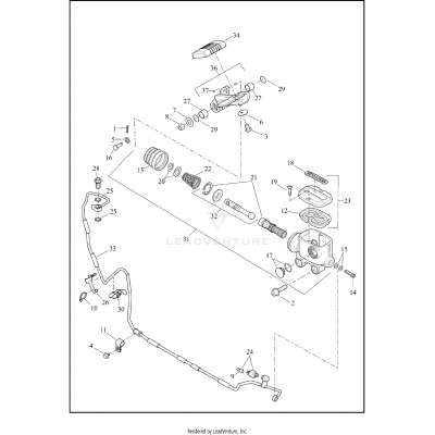 BRAKE CONTROL, REAR