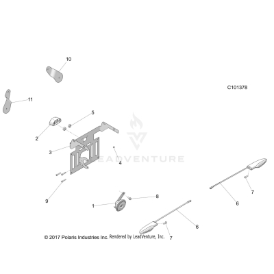 ELECTRICAL, HORN and LICENSE PLATE LIGHT - A19SWE57F1 [C101378]