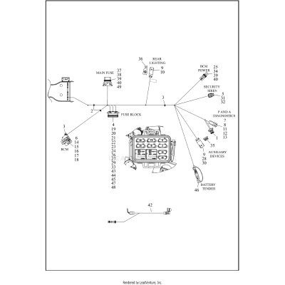 WIRING HARNESS, MAIN (8 OF 8)