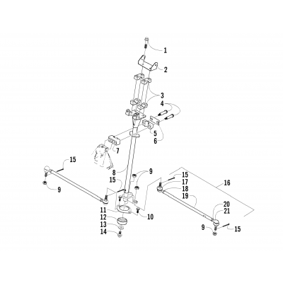 STEERING POST ASSEMBLY