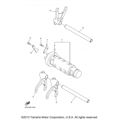 Shift Cam Fork