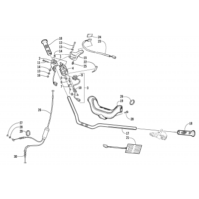 HANDLEBAR AND CONTROLS