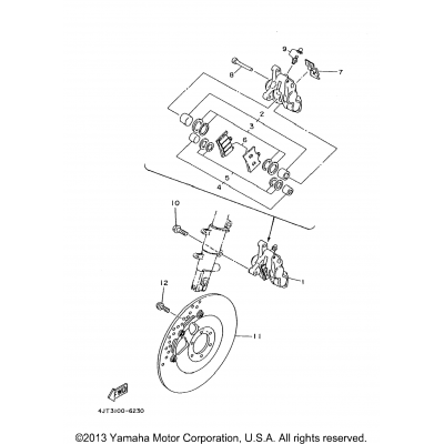 Front Brake Caliper