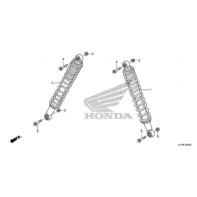 REAR SHOCK ABSORBER