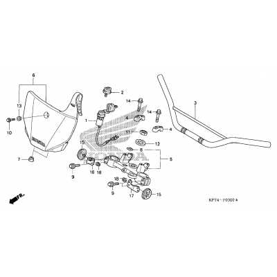 HANDLEBAR / TOP BRIDGE