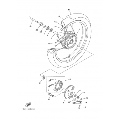 Front Wheel Ex 1B2s