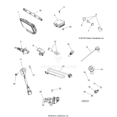 ELECTRICAL, SWITCHES, SENSORS, ECU and CONTROL MODULES - A17SXM95AM [100927]