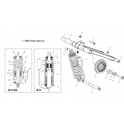 Rear Torque Arm S04nd7cs/Csa/8Cs/Csa/Csb (4988418841B13)