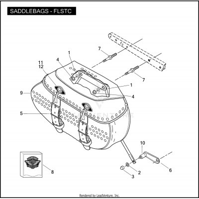 SADDLEBAGS - FLSTC