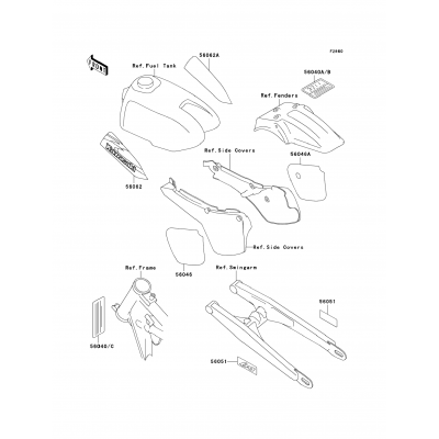 Labels(KX60-B15)