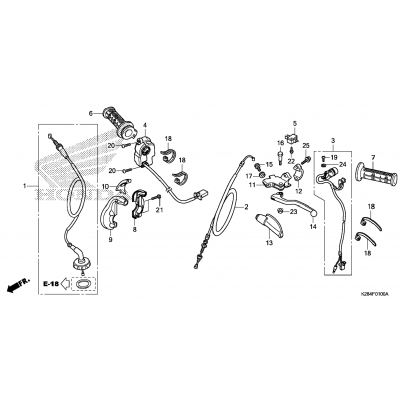 HANDLE LEVER / SWITCH / CABLE