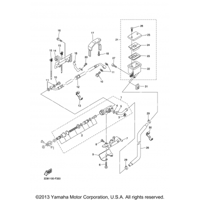 Rear Master Cylinder