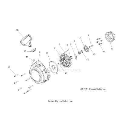 ENGINE, RECOIL STARTER - S19EGK8PS ALL OPTIONS (49SNOWRECOIL12800RMK)
