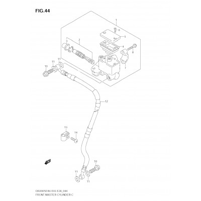 FRONT MASTER CYLINDER