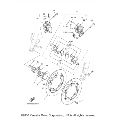 Front Brake Caliper