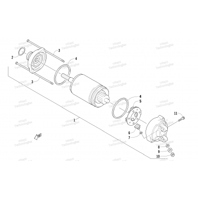 STARTER MOTOR ASSEMBLY