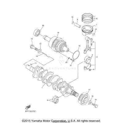 CRANKSHAFT PISTON