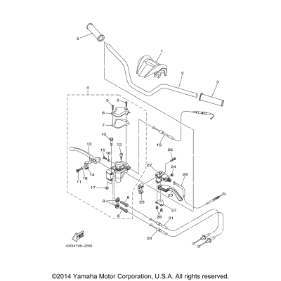 Steering Handle Cable