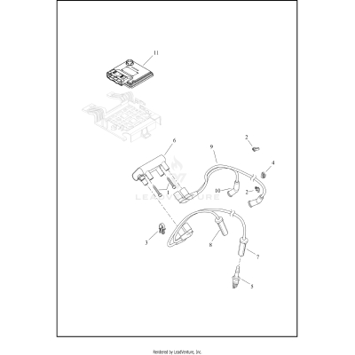 ELECTRONIC CONTROL MODULE (ECM) AND COIL