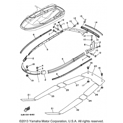 Gunwale Mat