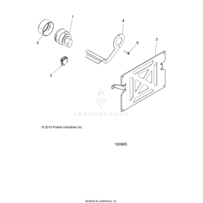 ELECTRICAL, FOG LAMP AND FRONT LICENSE BRACKET - A20SES57F1/F2 (100965)