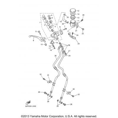 Front Master Cylinder