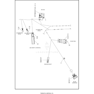 WIRING HARNESS, MAIN (5 OF 11)