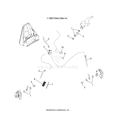 BRAKE LINES, FRONT - A06MH50AQ/AX/AY/AZ/AL/AT (4999200059920005B04)