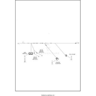 WIRING HARNESS, MAIN RH1250S (4 OF 6)