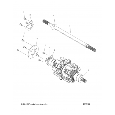 Drive Train, Jackshaft & Driveshaft All Options