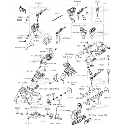 Ignition Switch/Locks/Reflectors