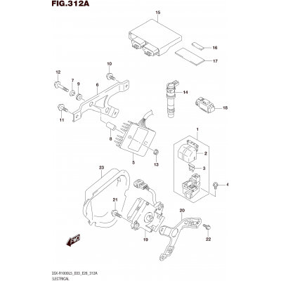 ELECTRICAL (GSX-R1000L5 E03)