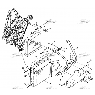 Front Bumper & Shields Sport 400L