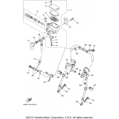 Front Master Cylinder