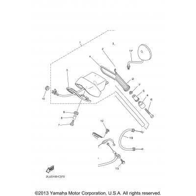 Steering Handle Cable