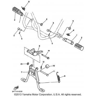 Stand Footrest