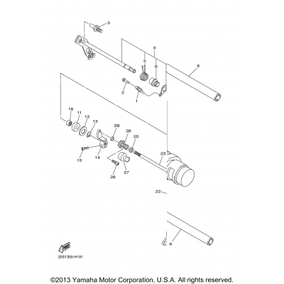 Shift Cam Fork