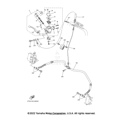 FRONT MASTER CYLINDER