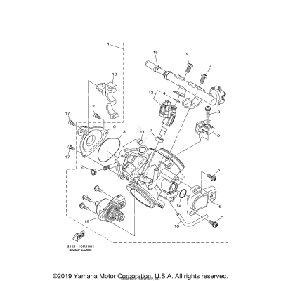 THROTTLE BODY ASSY 1