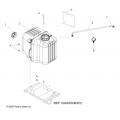 Body, Fuel Tank Asm