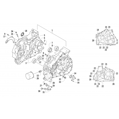 CRANKCASE ASSEMBLY