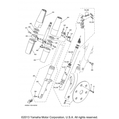 Front Brake Caliper