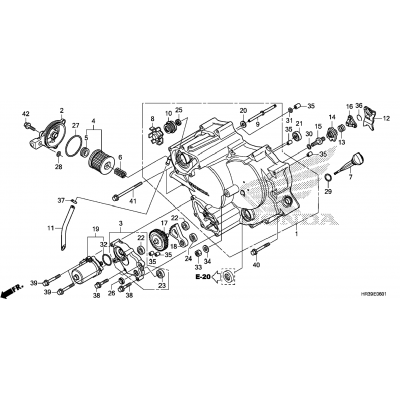 FRONT CRANKCASE COVER (2)