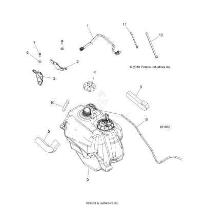 BODY, FUEL TANK ASM. - A17SEH57A7 [101030]